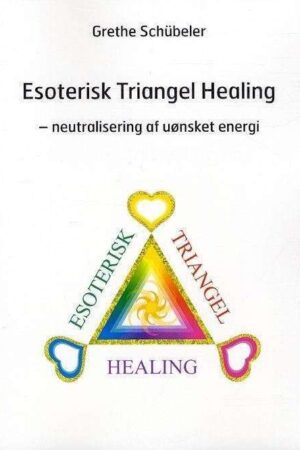 Bokforside esoterisk triangel healing