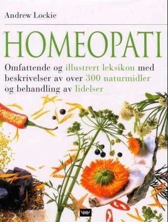 bokforside Homeopati Andrew Lockie Innbundet