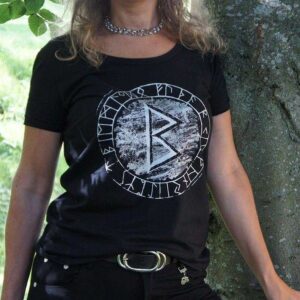 Female T Shirt With Runes
