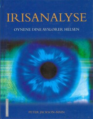 bokforside Irisanalyse av Peter Jackson Maine Irisdiagnostikk