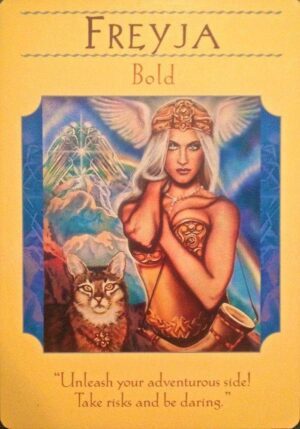 enkeltkort Freyja, Goddess Guidance Oracle Cards