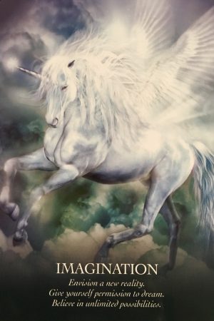 enkeltkort Imagination Oracle Of The Unicorns