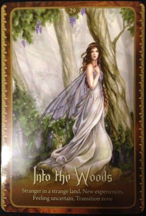 enkeltkort Into The Woods The Faery Forest Oracle Card