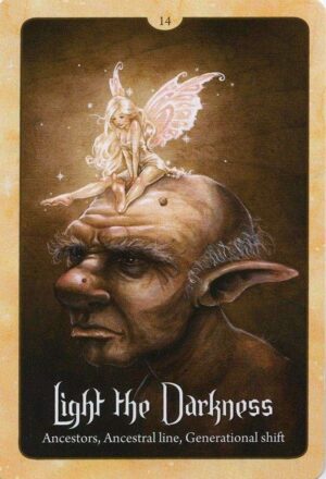 enkeltkort Light The Darkness The Faery Forest Oracle Card
