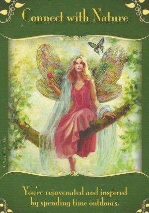 enkeltkort Connect With Nature Angel Therapy Oracle Cards