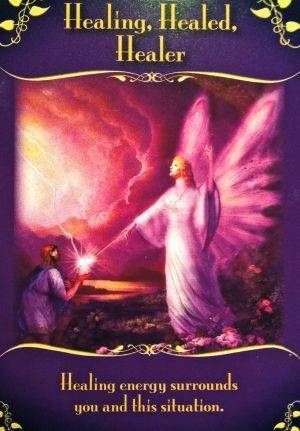 enkeltkort Healing, Healed, Hesler Messages From Your Angels Doreen Virtue