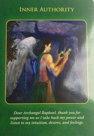 enkeltkort Inner Authority Archangel Raphael
