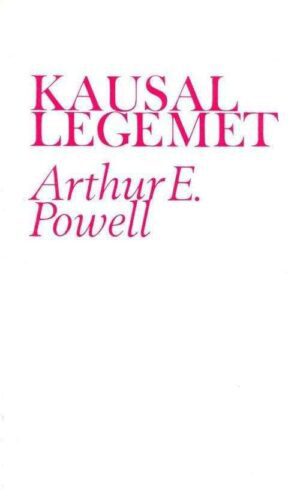 bokforside Kausallegemet Arthur E. Powell