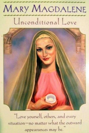 enkeltkort Mary Magdalene Unconditionally Love Goddess Guidance Oracle Cards