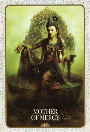 enkeltkort Mother Of Mercy Kuan Yin Oracle Cards – Kopi