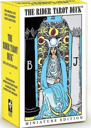 coverbilde rider tarot deck mini