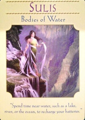 enkeltkort Bodies Of Water Goddess Guidance Oracle Cards