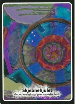 enkeltkort åndelig Våkenhet Orakelkort Kortet Skjebnehjulet