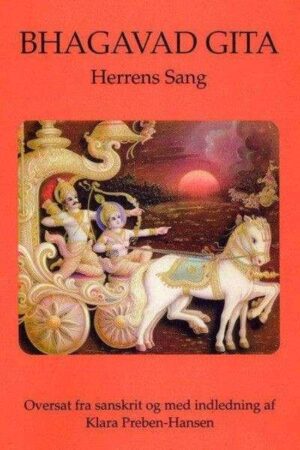 bokforside Bhagavad Gita Herrens Sang Oversat Fra Sanskrit