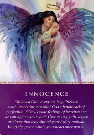enkeltkort Innocence Daily Guidance From Your Angels