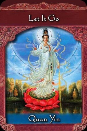 enkeltkort Let It Go Quan Yin Ascended Masters