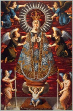 enkeltkort Angels , Mary Queen Of Angels Dorren Virtue