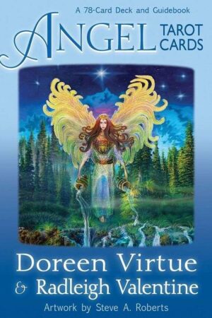 cover Angel Tarot A 78 Card Deck And Guidebook Doreen Virtue