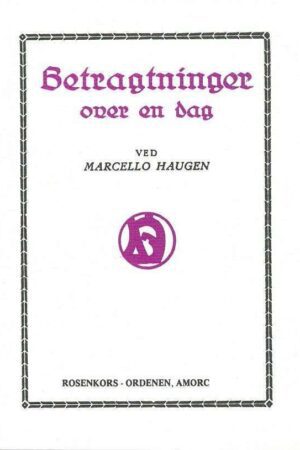 Bokforside Betraktninger Over En Dag Marcello Haugen