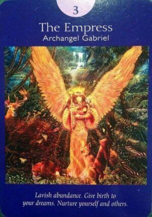 enkeltkort The Empress Angel Tarot
