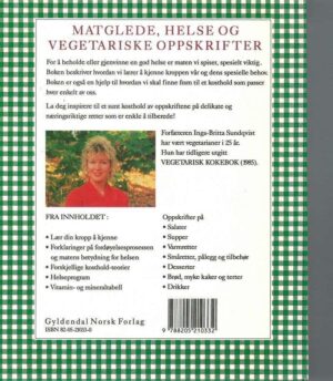 bokomtale Det Nye Vegetrasike Kjøkken, Inga Britta Sundquist