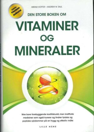 bokforside Den Store Boken Om Vitaminer Og Mineraler Abraham Hoffer