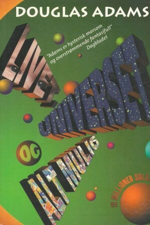 bokforside Universet Og Alt Mulig, Douglas Adams
