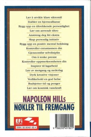 bokomtale Nøkler til fremgang, Napoleon Hill,