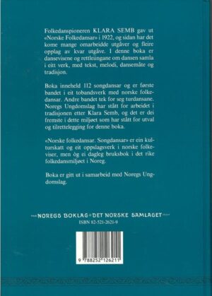 bokomtale Norske Folkedansar Songdansar, Klara Semb
