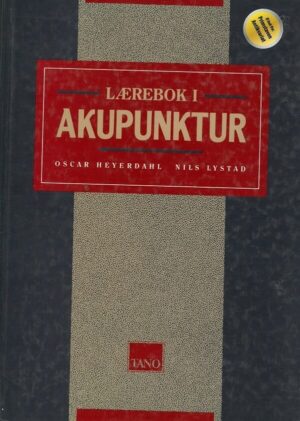 bokforside Lærebok I Akupunktur, Oscar Heyerdahl, Nils Lystad,