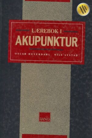bokforside Lærebok I Akupunktur, Oscar Heyerdahl, Nils Lystad,