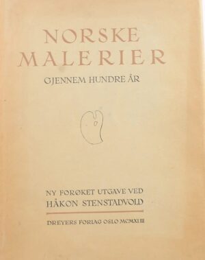 bokforside Norske Malerier Gjennom 100 år, Håkon Stenstadvold