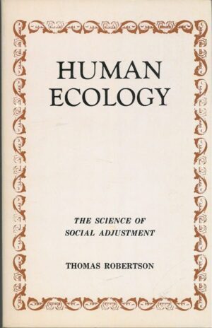 bokforside Human Ecology, Thomas Robertson (1)