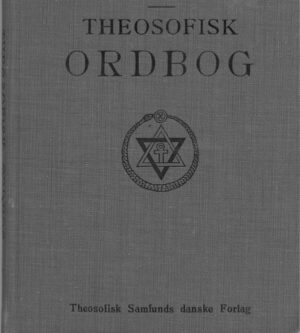 bokforside Teosofisk Ordbog, 1925