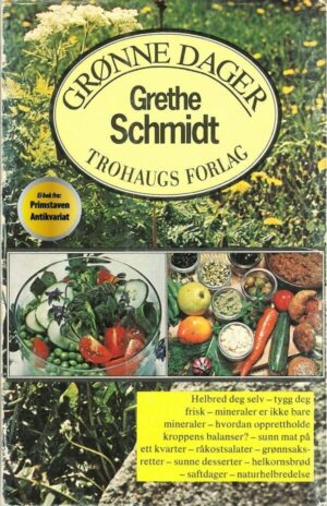 bokforside Grønne Dager Grethe Schmid