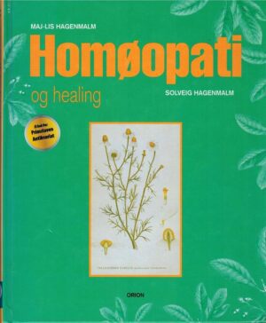 bokforside Homeopati Og Healing, Maj Lis Hagenmalm
