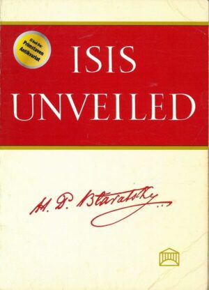 bokforside Isis Unveild 1 Og 2 M.P. Blavatsky