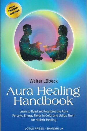 bokforside Aura Healing Handbook, Walter Lubeck