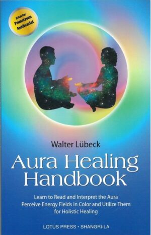 bokforside Aura Healing Handbook, Walter Lubeck