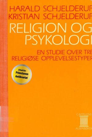 bokforside Religion Og Prsykologi, Harald Schjelderup (1)
