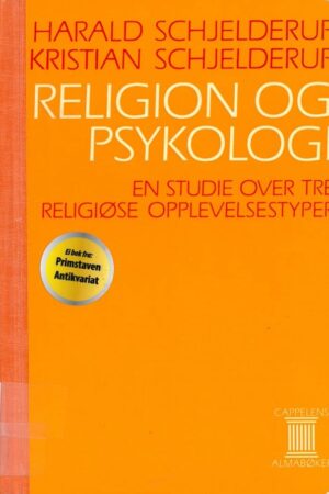 bokforside Religion Og Prsykologi, Harald Schjelderup (1)