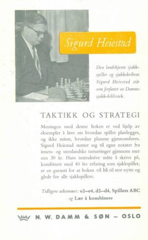 bokforside Taktikk Og Strategi, Sigurd Heiestad