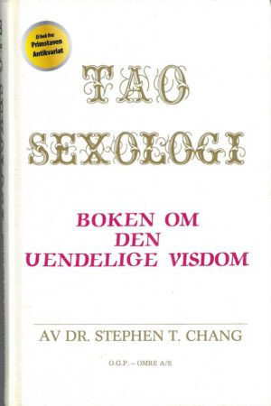 bokforside Tao Sexologi Boken Om Den Uendelige Visdom