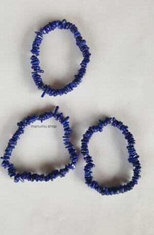 smykker Armbånd Chips Lapis Lazuli Variasjoner