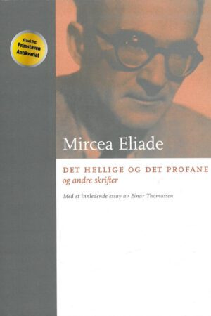 bokforside Det Hellige Og Det Profane, Mircea Eliade
