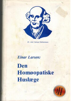 bokforside Einar Larsen , Den Homøopatiske Huslege