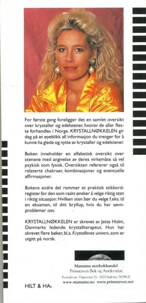 bokomtale Jette Holm, Krystall Nøkkelen