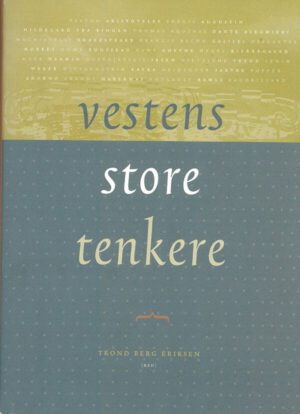 bokforside Vestens Store Tenkere, Trond Berg Eriksen
