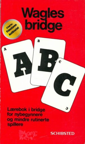 bokforside Wagles Bridge Lærebok I Bridge