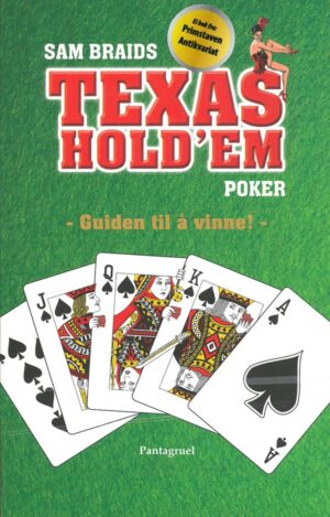 bokforside Texas Hold'em Poker Guiden Til å Vinne